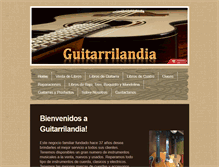 Tablet Screenshot of guitarrilandia.net